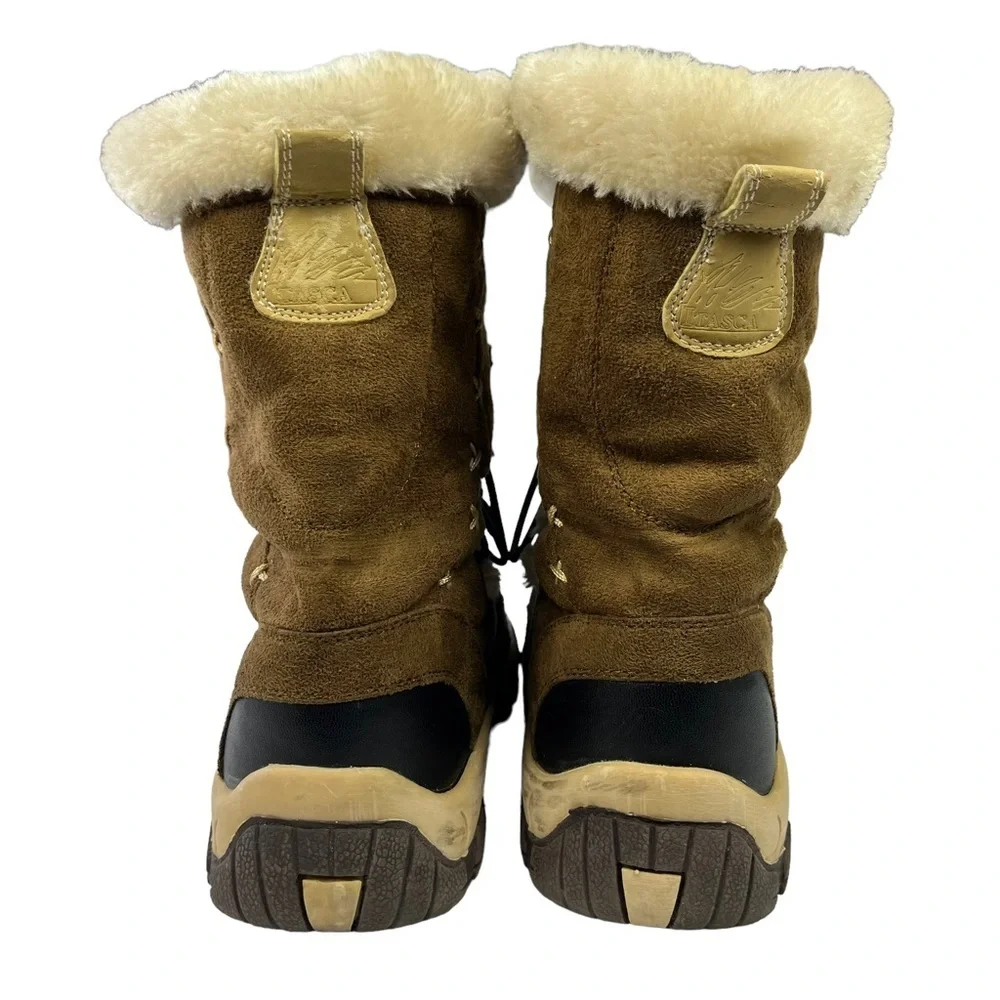 Itasca Anastasia‎ Brown Suede Winter Snow Fashion Boots Womens Size 8